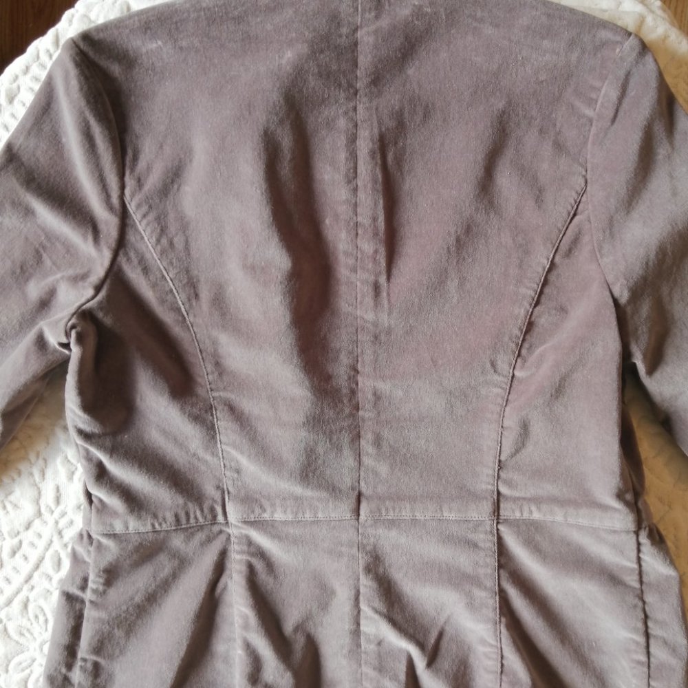 Velvet blazer - Picture 6 of 7